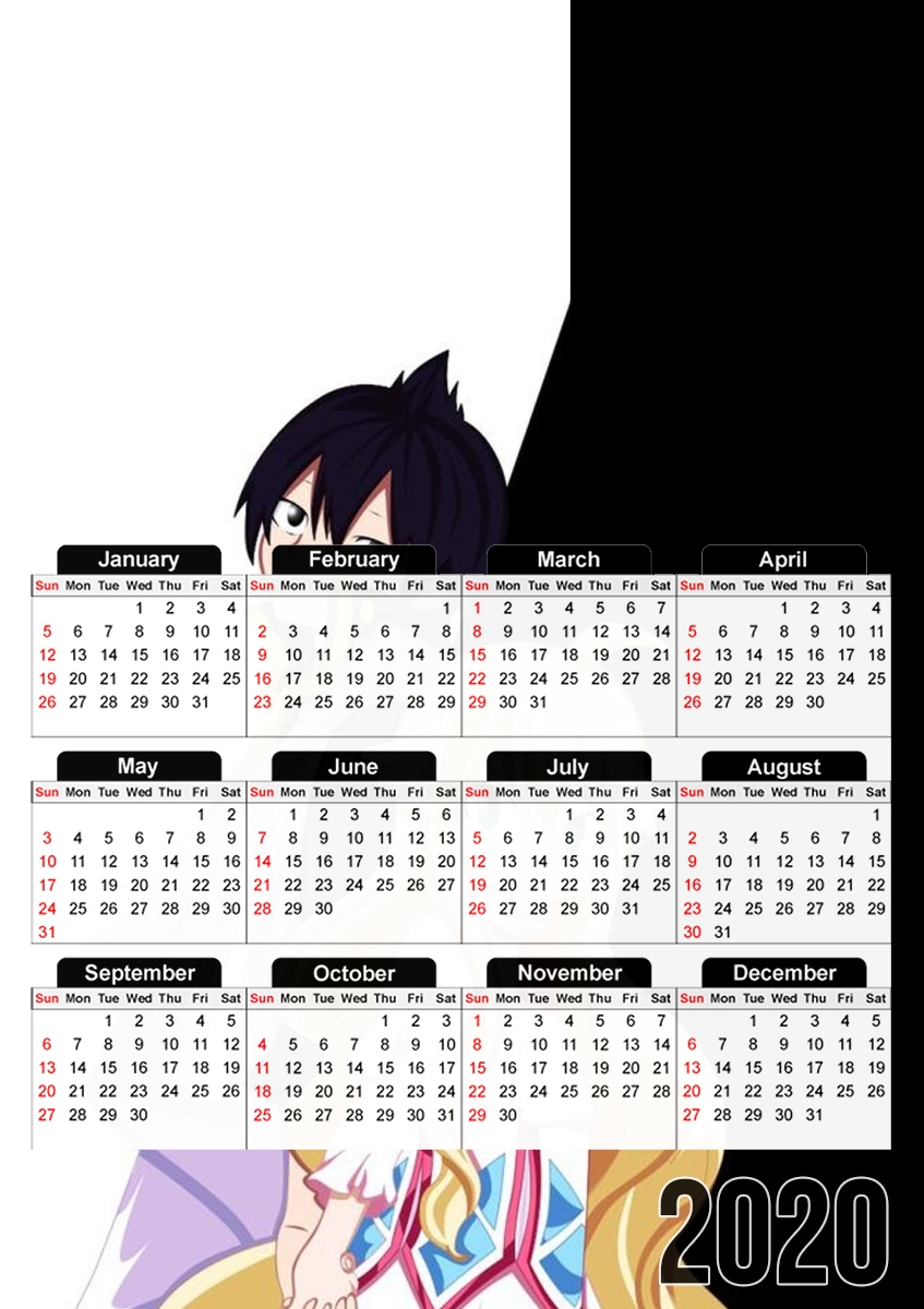 Mavis x Zeref für A3 Fotokalender 30x43cm