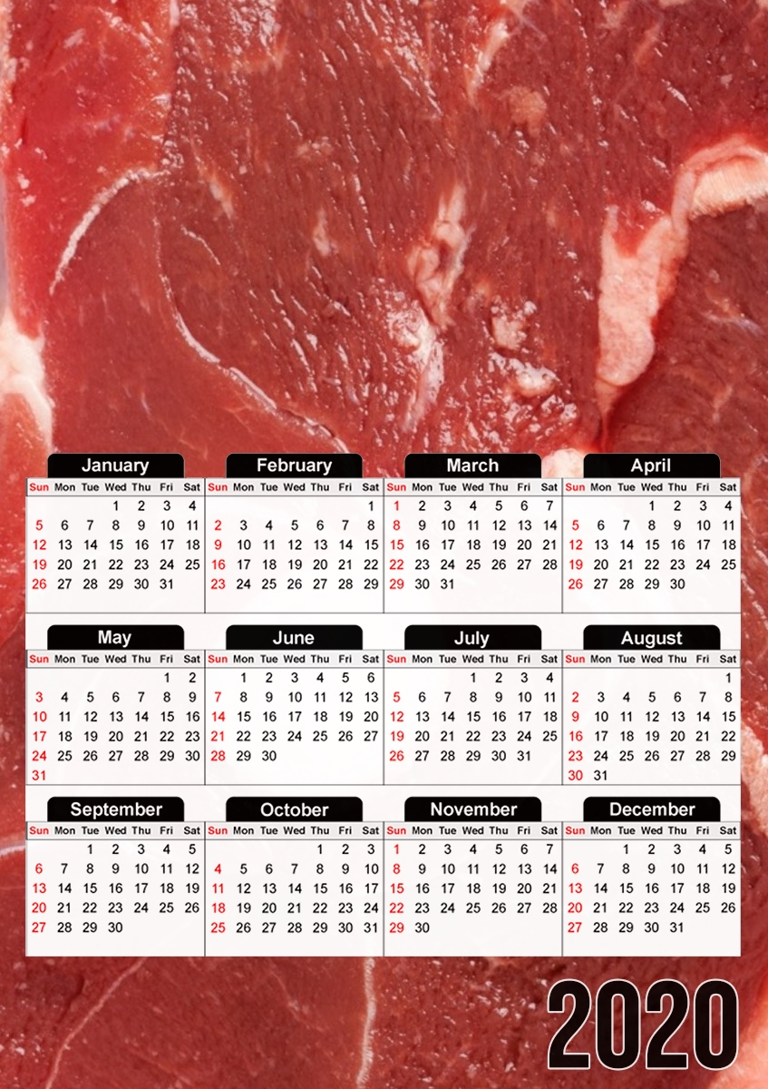 Meat Lover für A3 Fotokalender 30x43cm