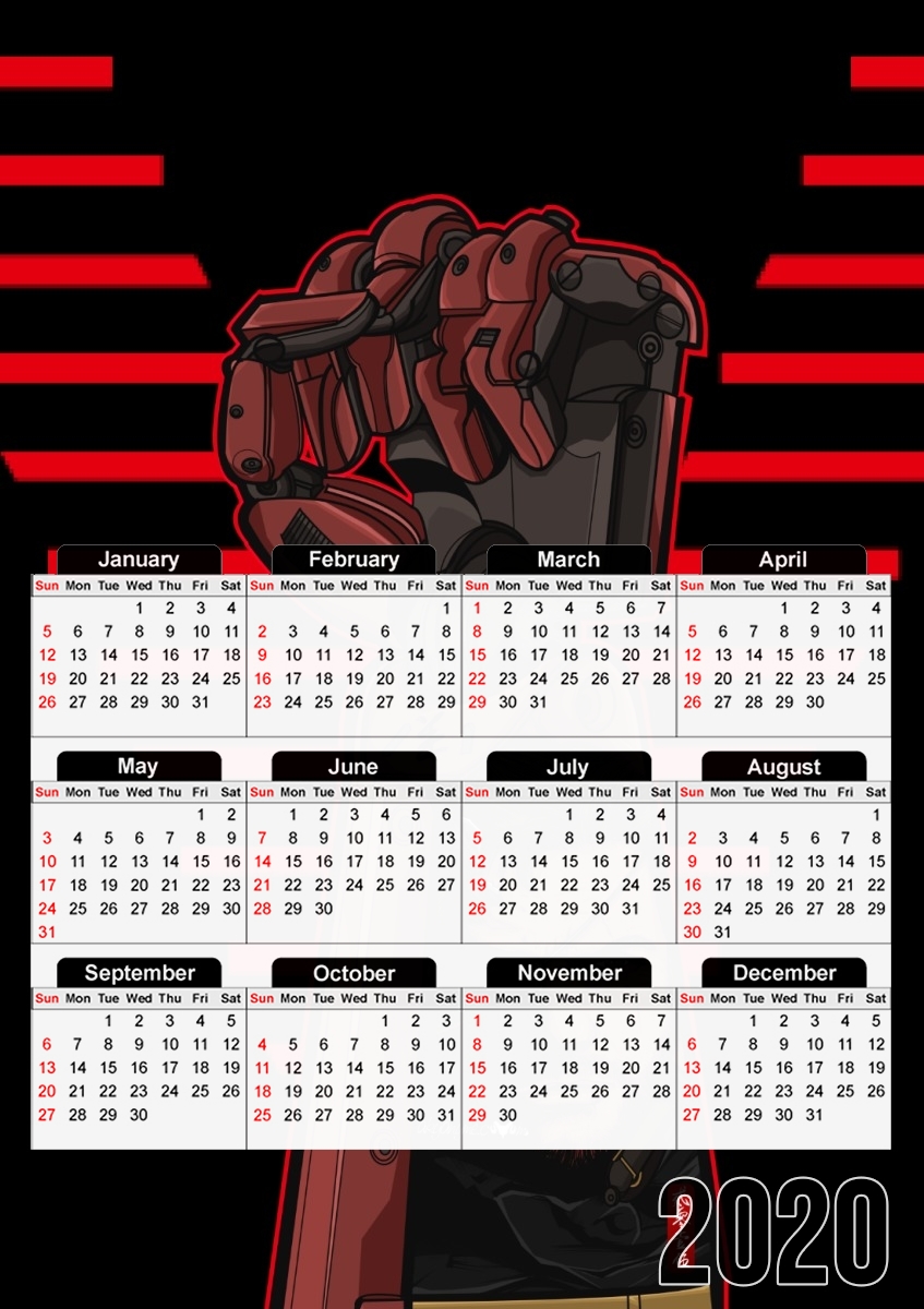 Metal Power Gear   für A3 Fotokalender 30x43cm