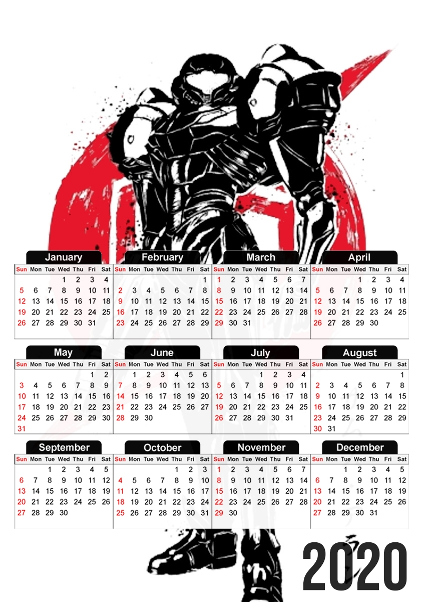 Metroid Galactic für A3 Fotokalender 30x43cm