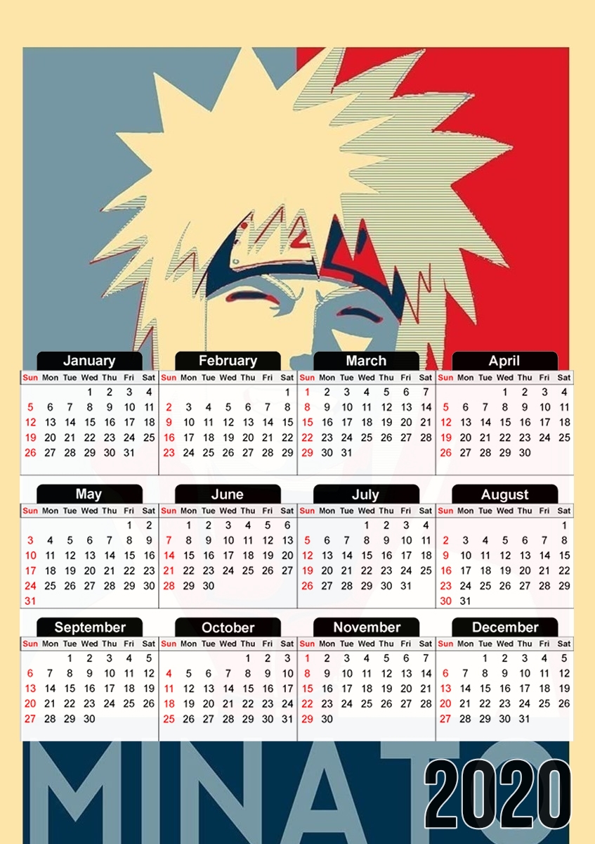 Minato Propaganda für A3 Fotokalender 30x43cm