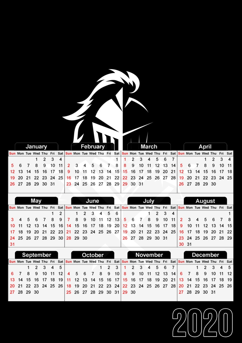 Modern Knight Elegance für A3 Fotokalender 30x43cm