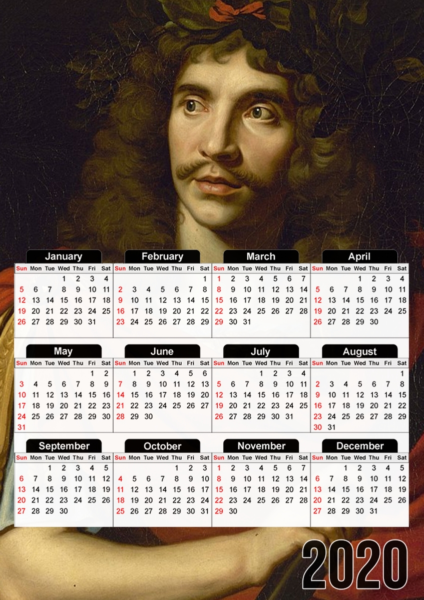 Moliere portrait für A3 Fotokalender 30x43cm