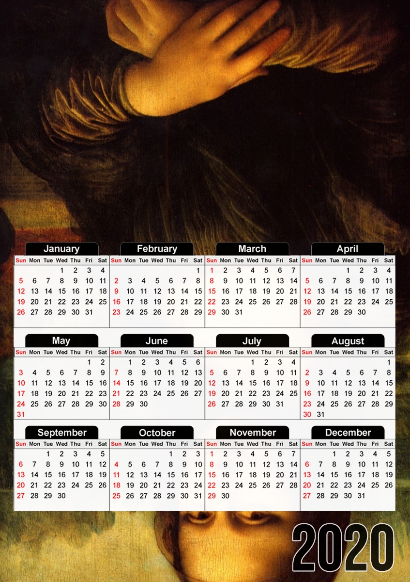 Mona Lisa für A3 Fotokalender 30x43cm