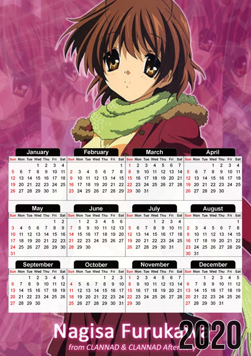 Nagisa Furukawa für A3 Fotokalender 30x43cm