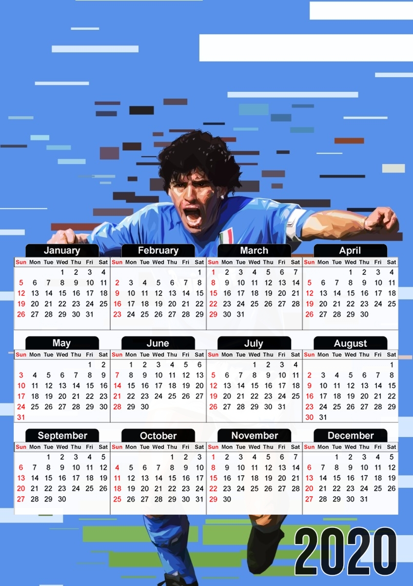 Napoli Legend für A3 Fotokalender 30x43cm