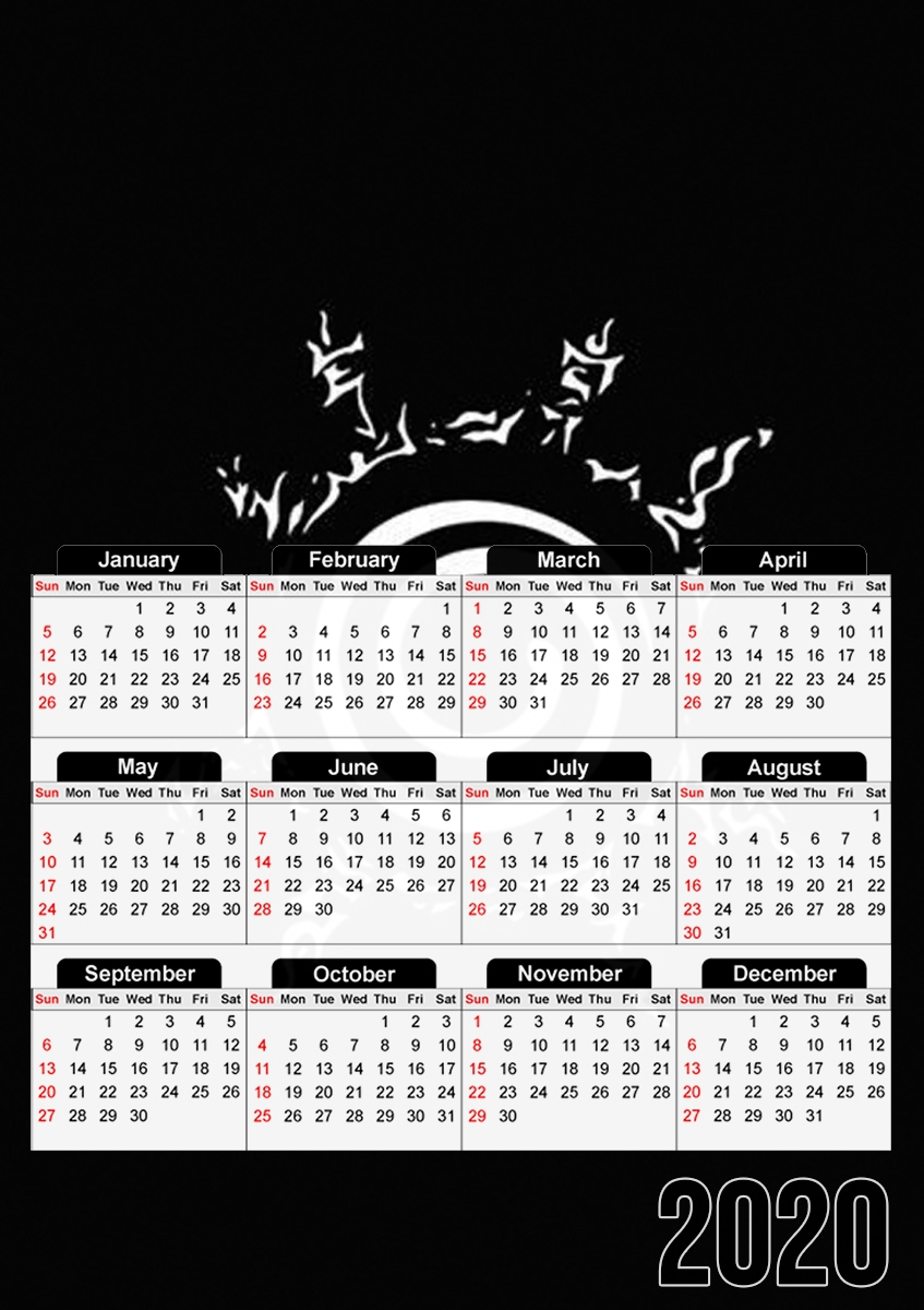 Naruto Fujin für A3 Fotokalender 30x43cm