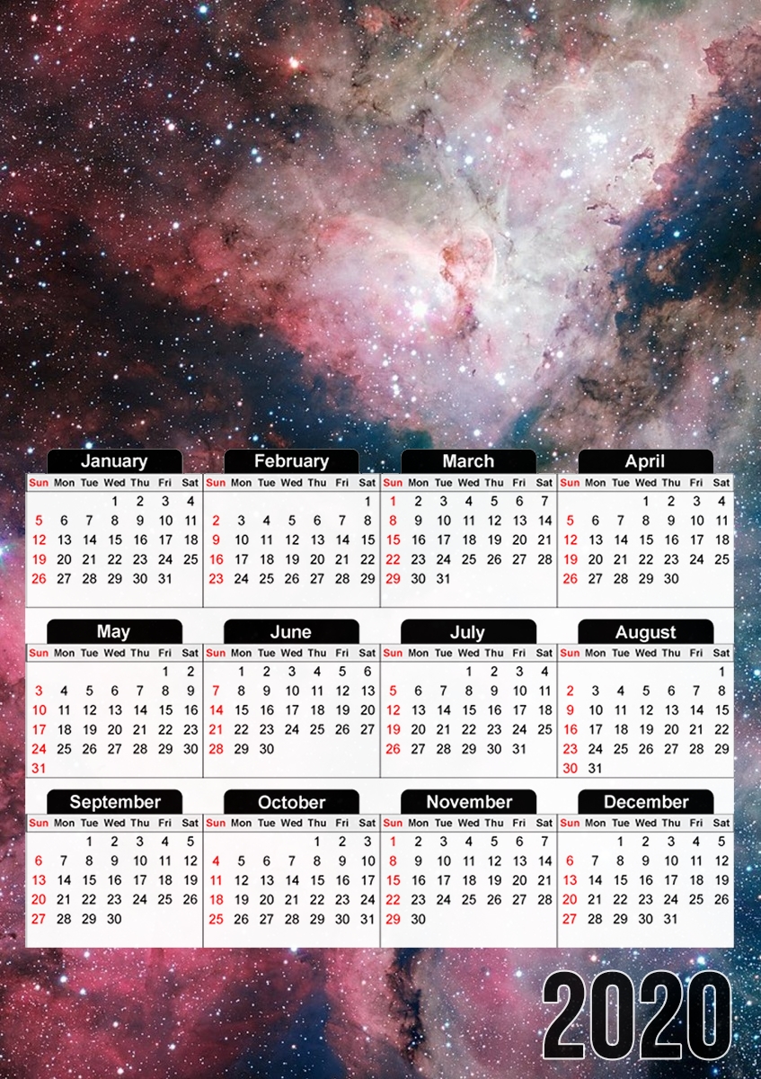 Nebuleuse carene für A3 Fotokalender 30x43cm