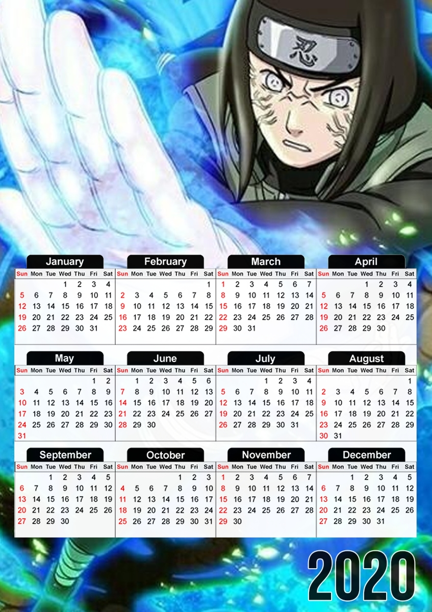 Neji Hyuga für A3 Fotokalender 30x43cm