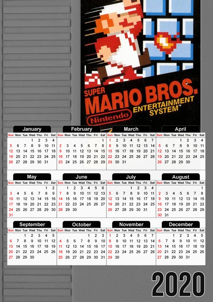 NES cartridge für A3 Fotokalender 30x43cm