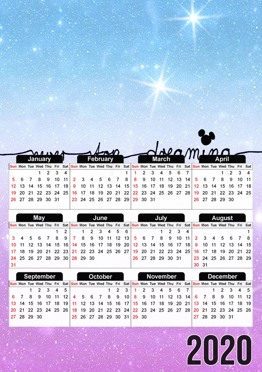 LEBE DEINEN TRAUM für A3 Fotokalender 30x43cm