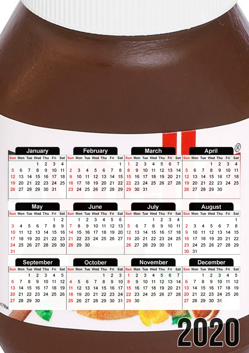 Nutella für A3 Fotokalender 30x43cm