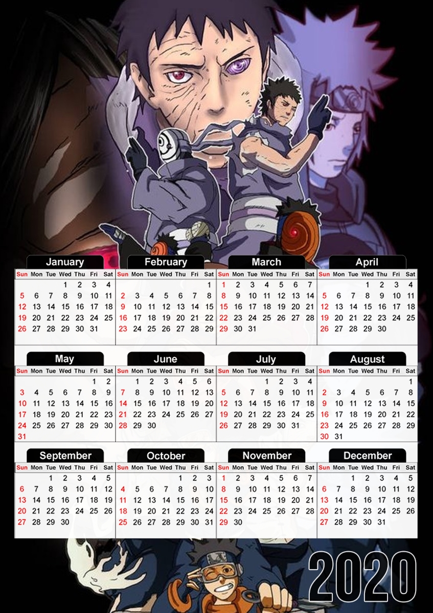 Obito Evolution für A3 Fotokalender 30x43cm