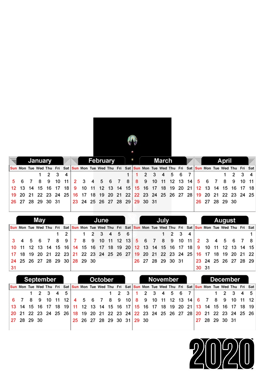 Pacman für A3 Fotokalender 30x43cm