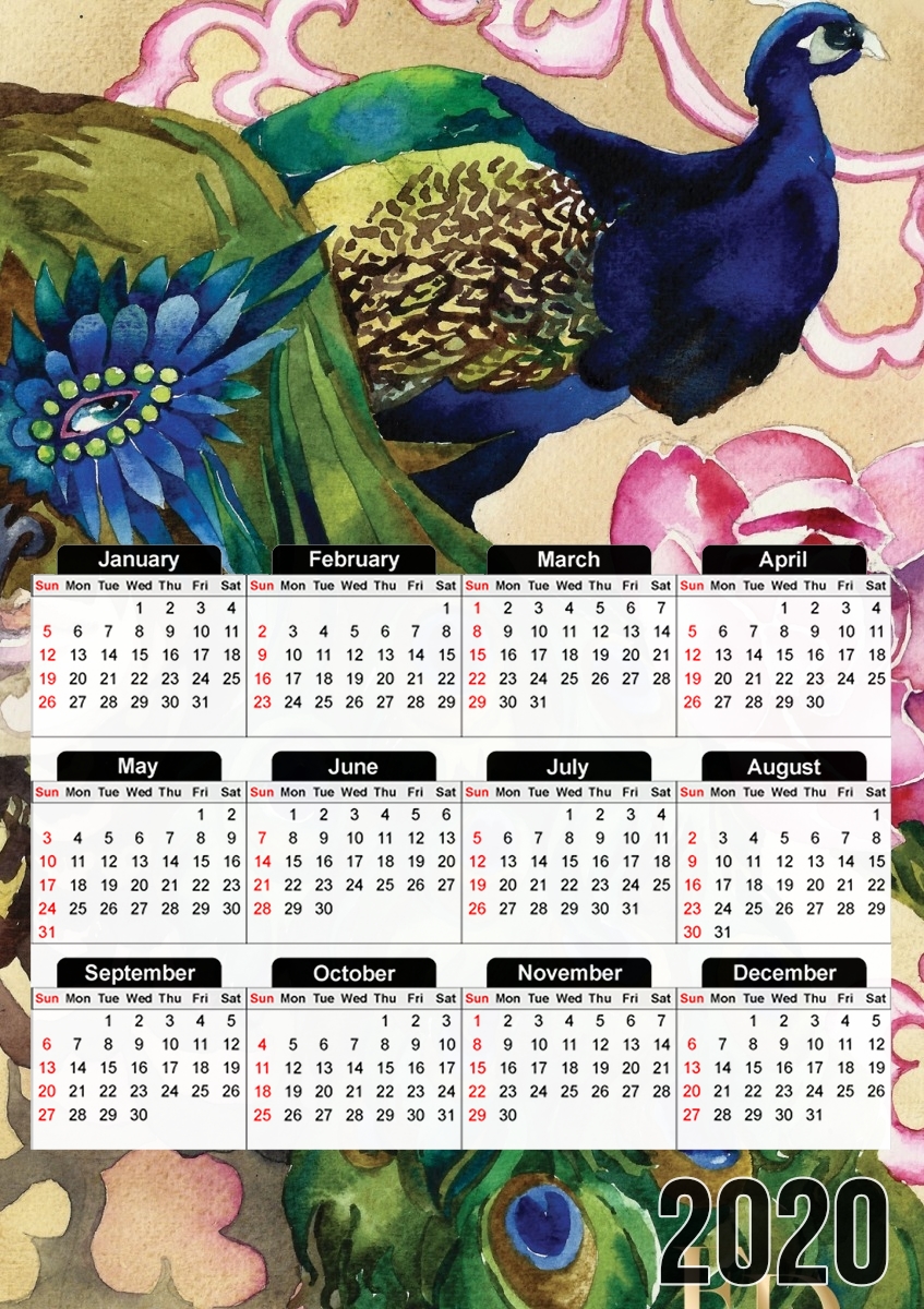 Paon für A3 Fotokalender 30x43cm