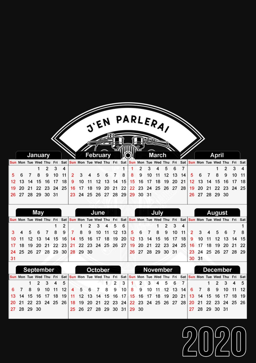 Parler au diable für A3 Fotokalender 30x43cm