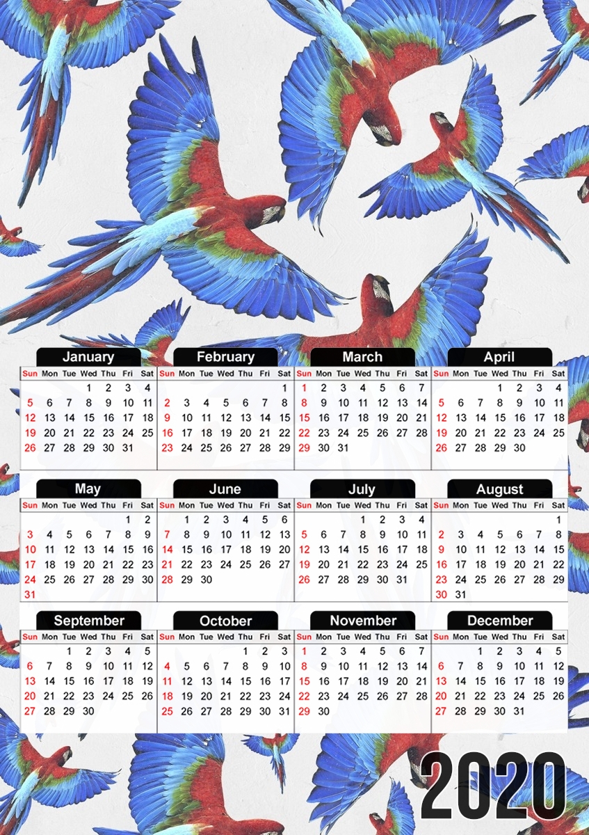 Parrot für A3 Fotokalender 30x43cm