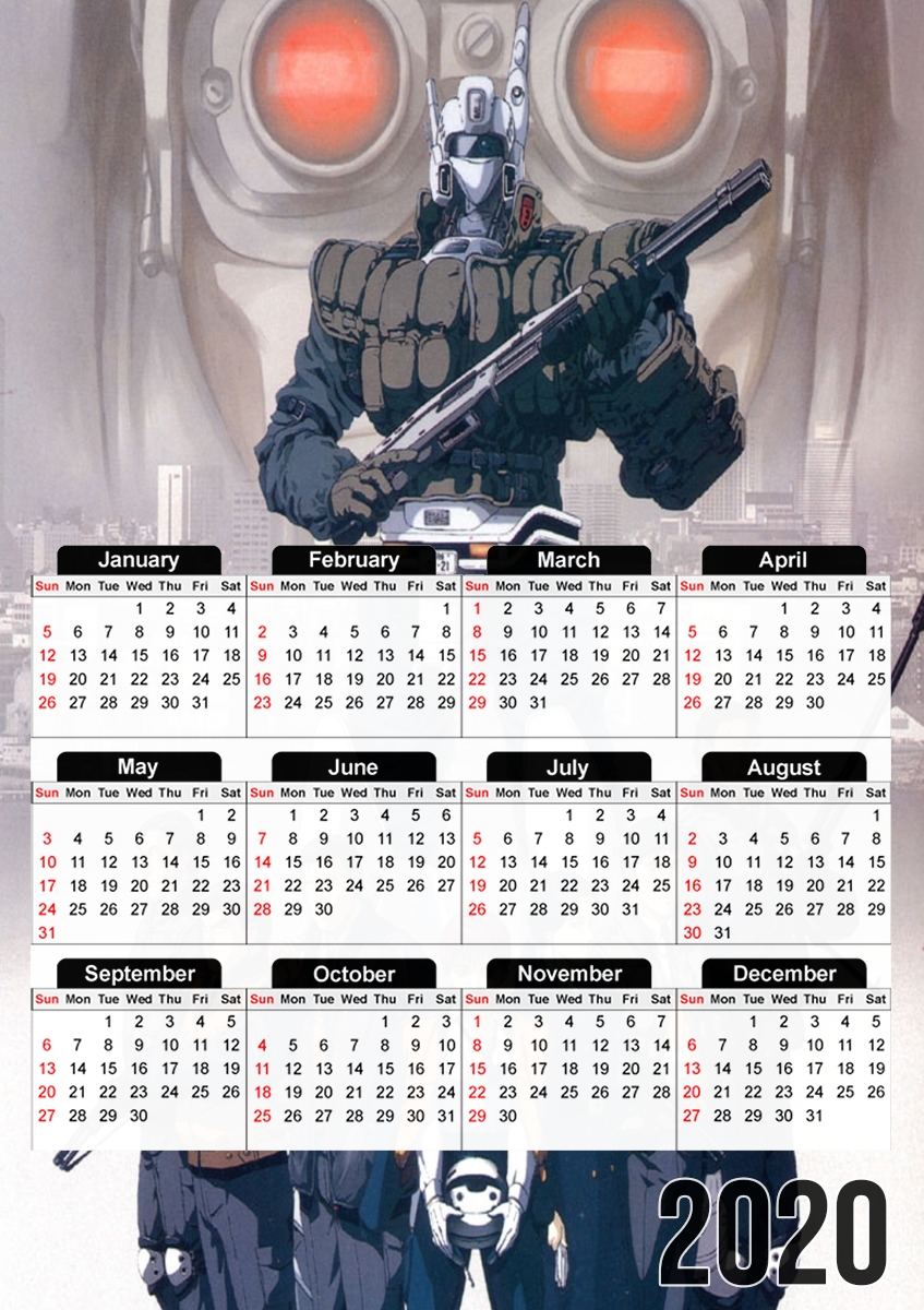 Patlabor für A3 Fotokalender 30x43cm