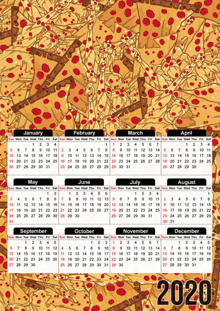 Pizza Liberty  für A3 Fotokalender 30x43cm