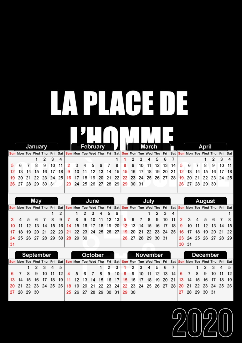 Place de lhomme cuisine für A3 Fotokalender 30x43cm