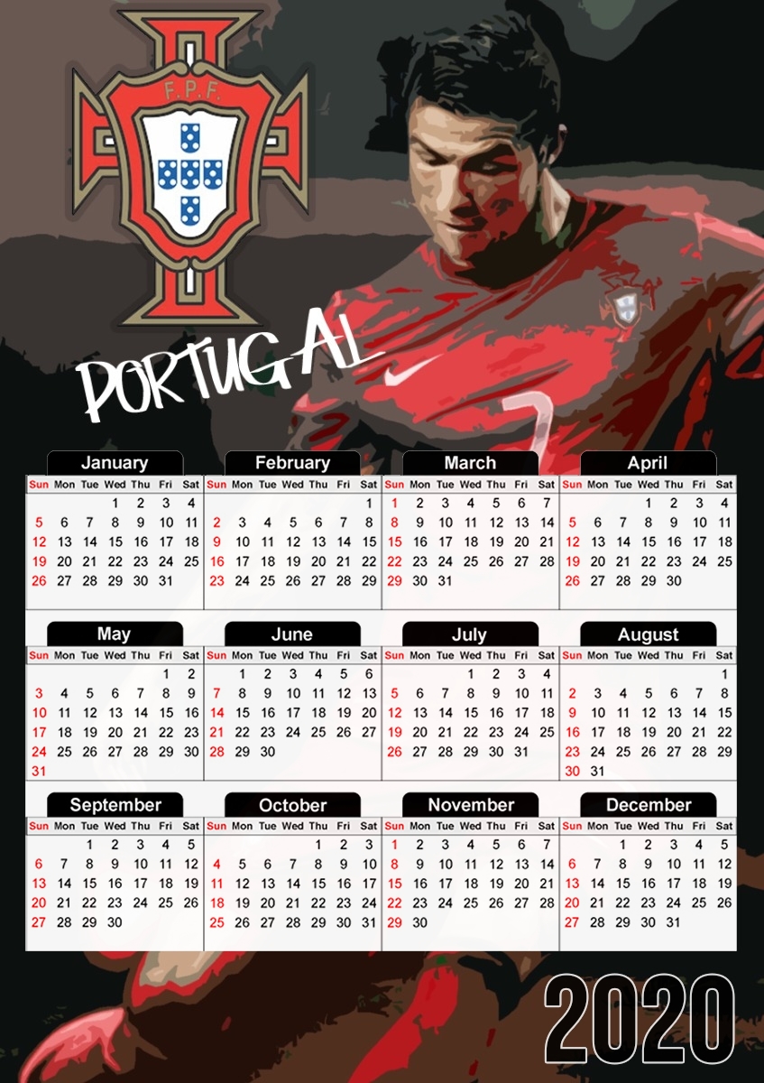 Portugal foot 2014 für A3 Fotokalender 30x43cm