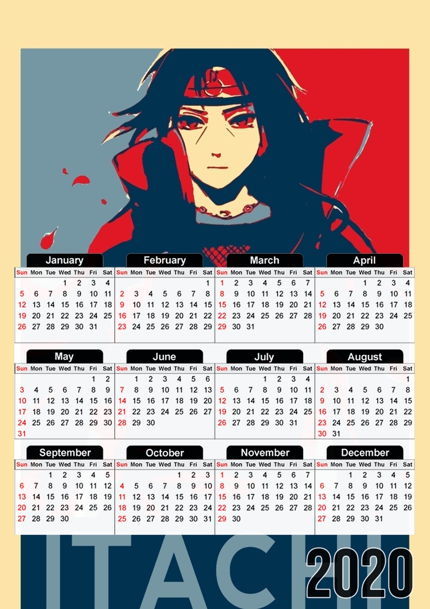 Propaganda Itachi für A3 Fotokalender 30x43cm