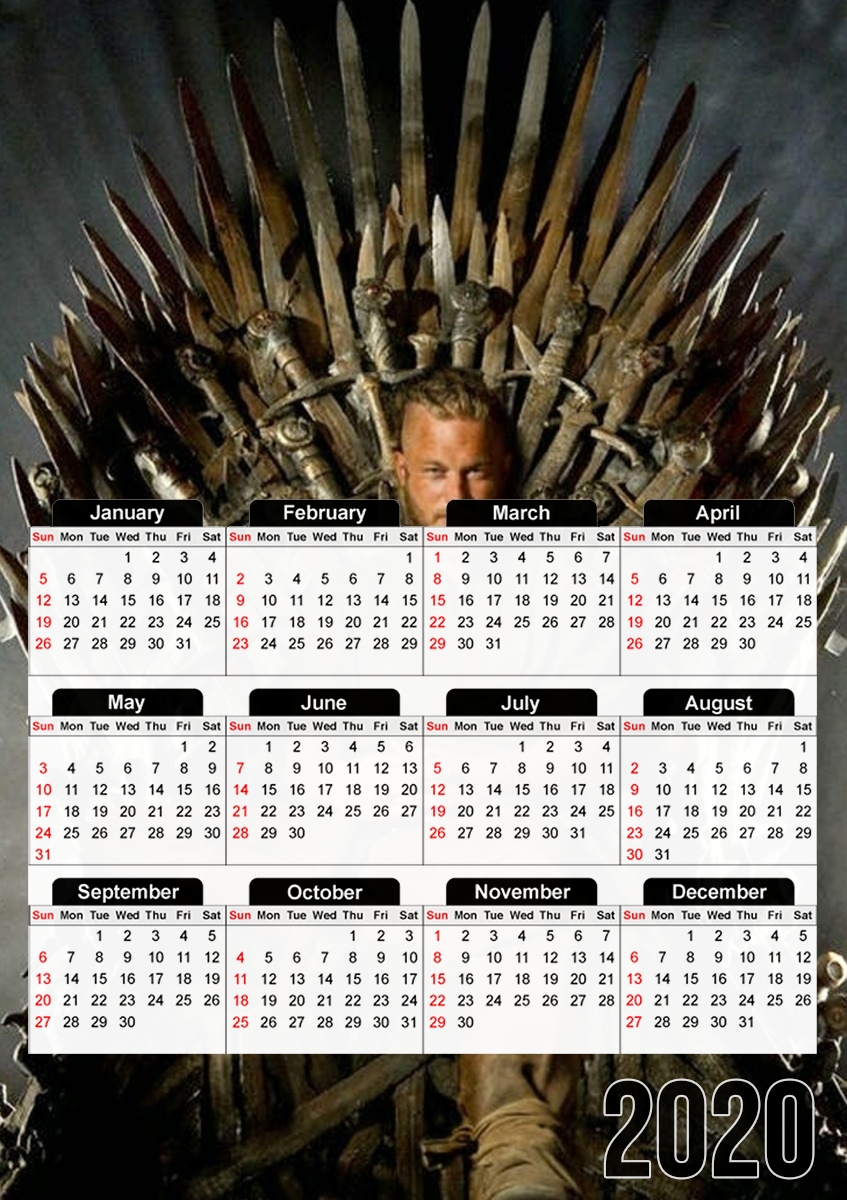 Ragnar In Westeros für A3 Fotokalender 30x43cm