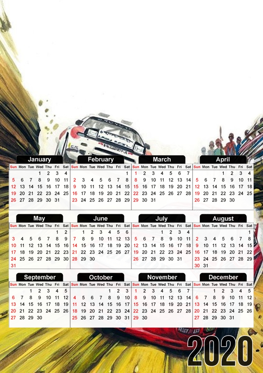 Rallye für A3 Fotokalender 30x43cm