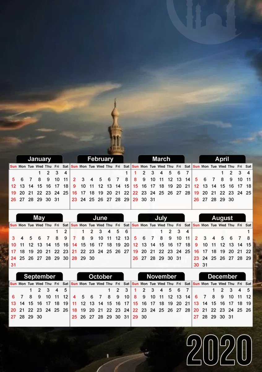 Ramadan Kareem Mubarak für A3 Fotokalender 30x43cm