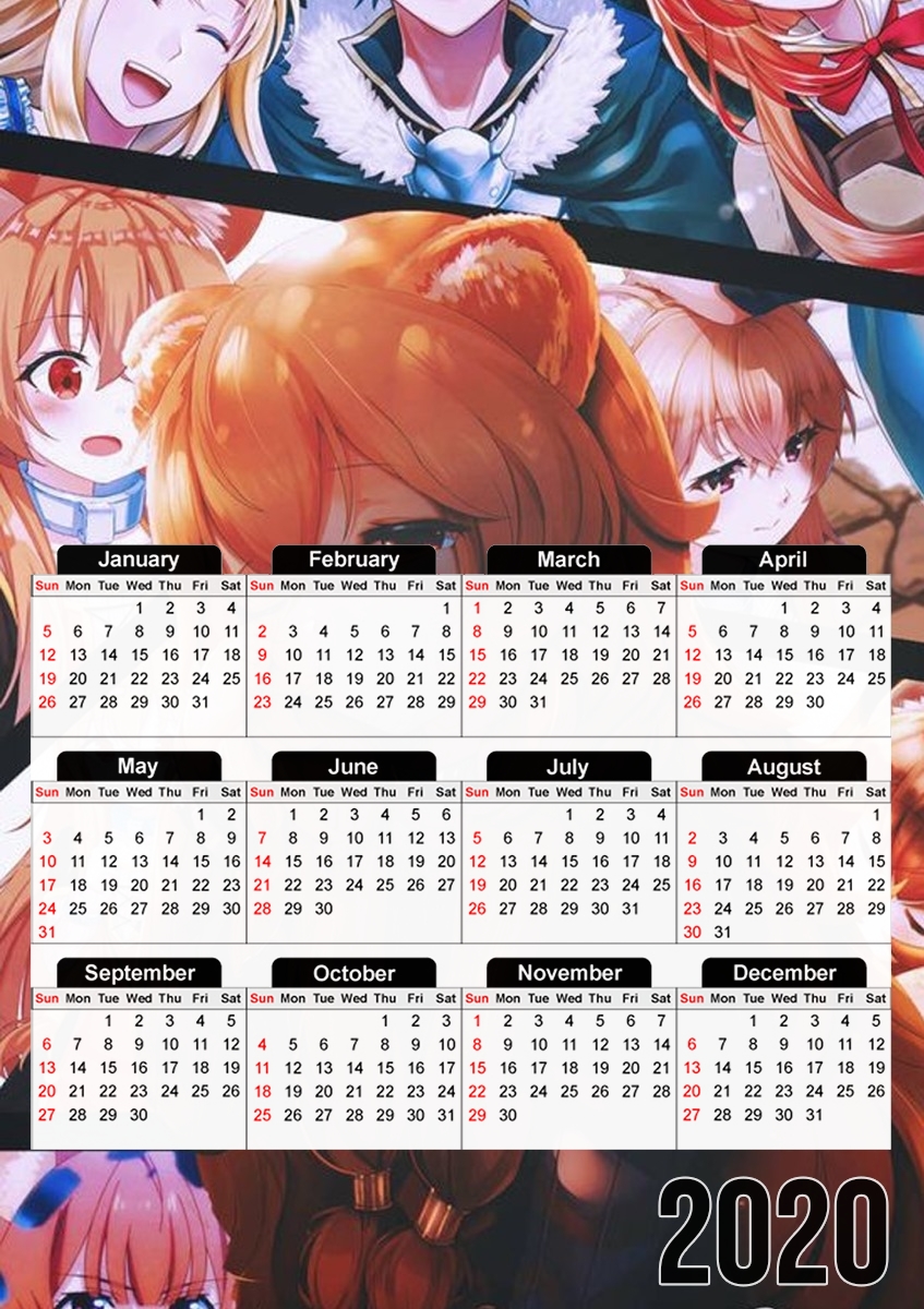 Raphtalia für A3 Fotokalender 30x43cm