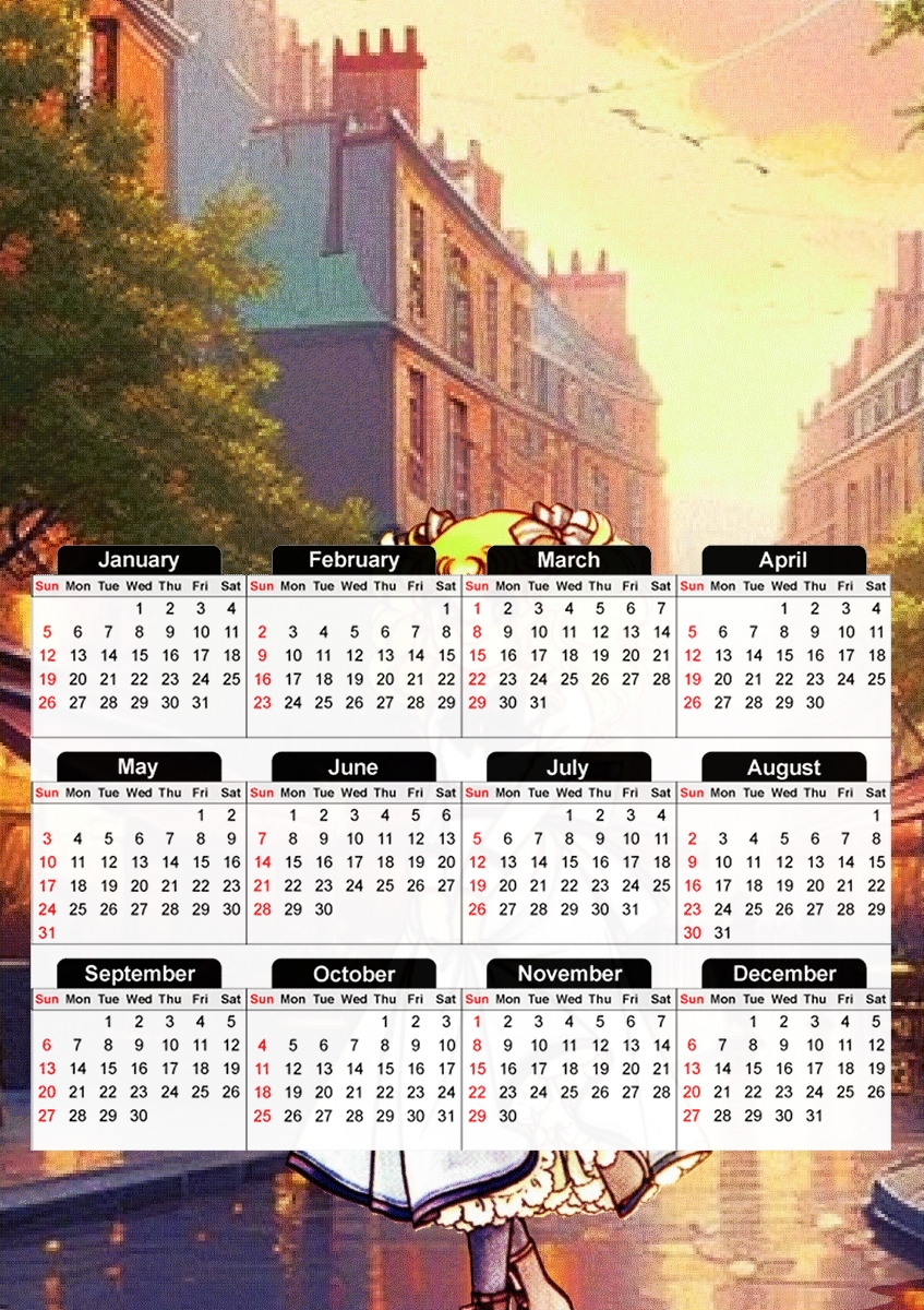 Retro 80 Candy  für A3 Fotokalender 30x43cm