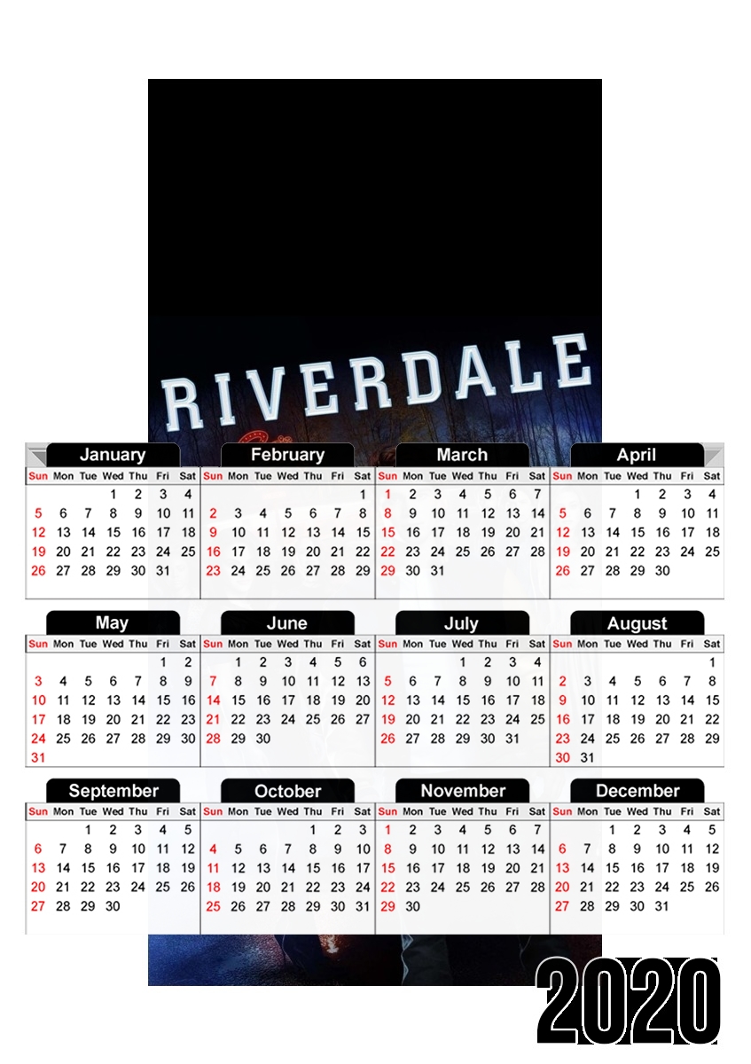 RiverDale Tribute Archie für A3 Fotokalender 30x43cm