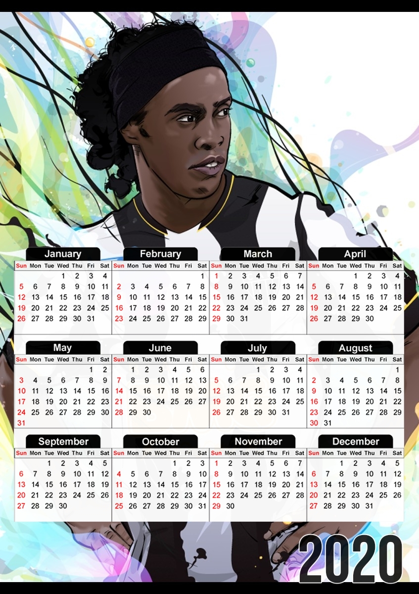 Ronaldinho Mineiro für A3 Fotokalender 30x43cm