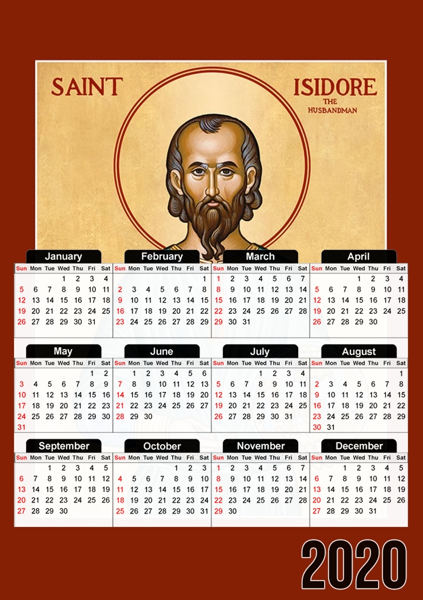 Saint Isidore für A3 Fotokalender 30x43cm