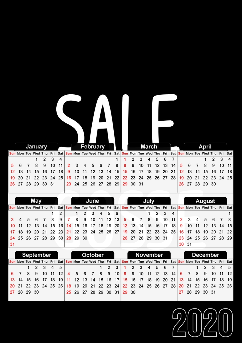 Sale gosse für A3 Fotokalender 30x43cm