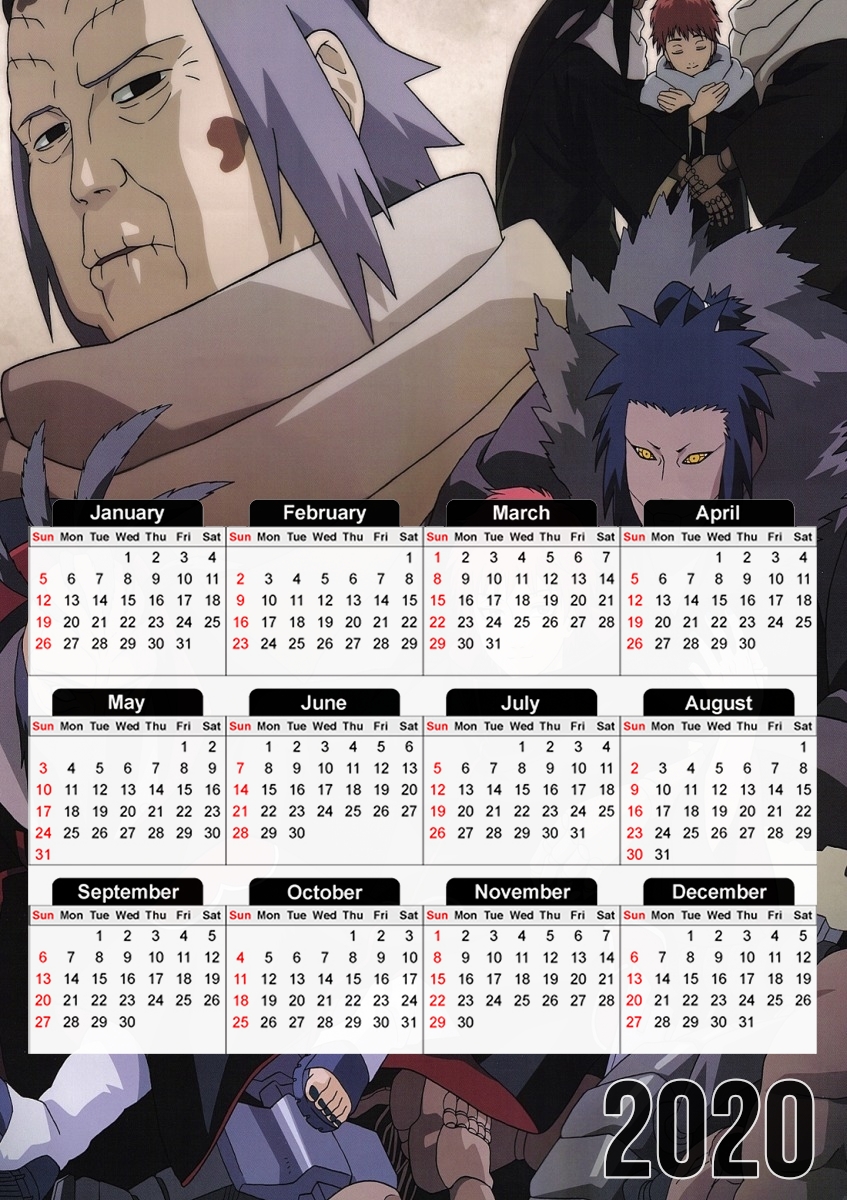 Sasori History für A3 Fotokalender 30x43cm