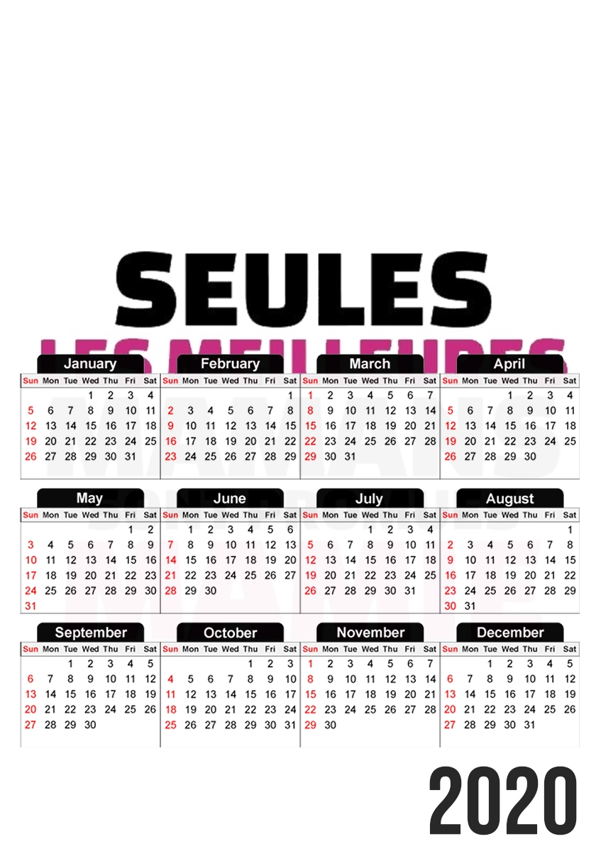 Seules les meilleures mamans sont promues mamie für A3 Fotokalender 30x43cm