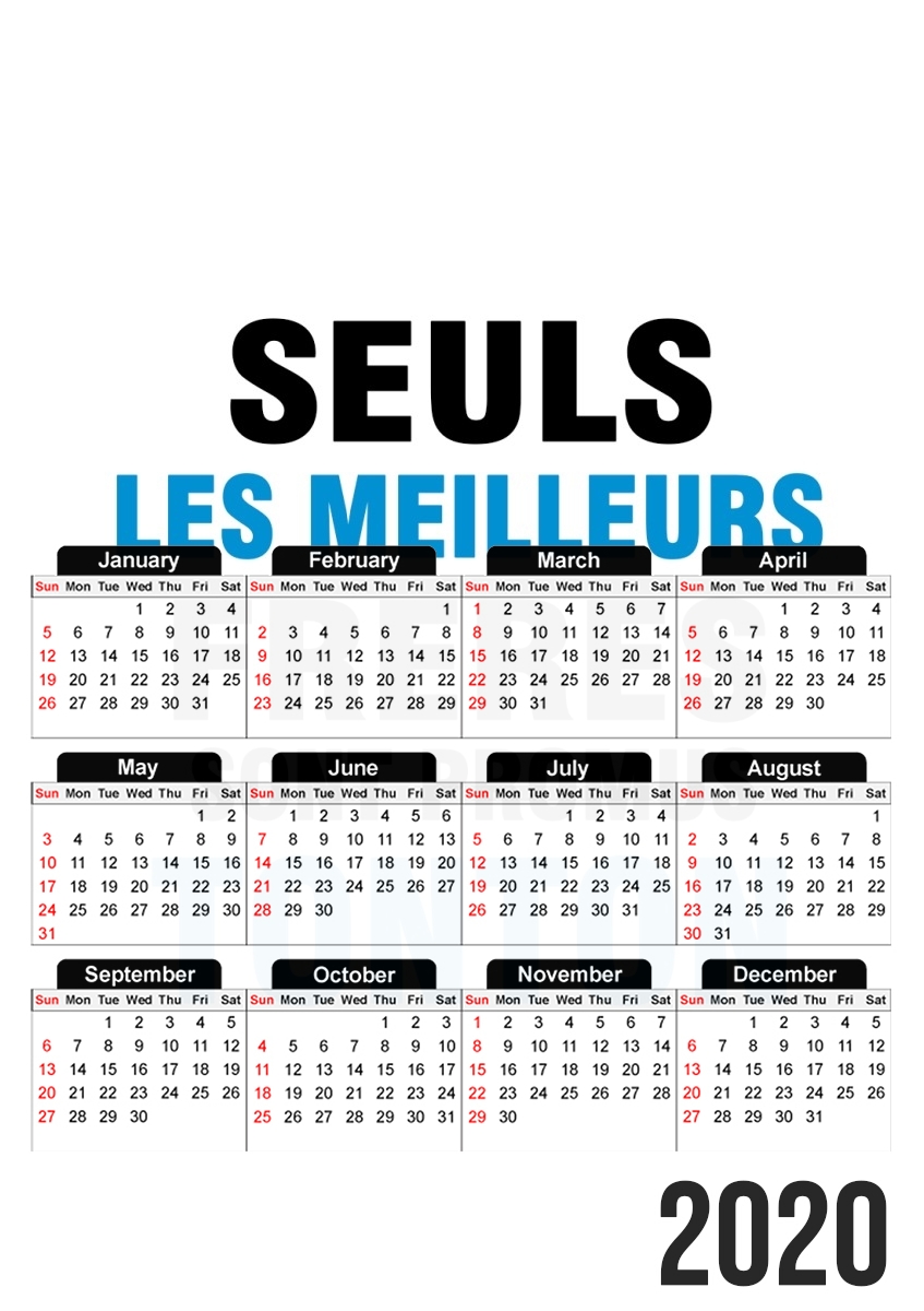 Seuls les meilleurs freres sont promus tonton für A3 Fotokalender 30x43cm