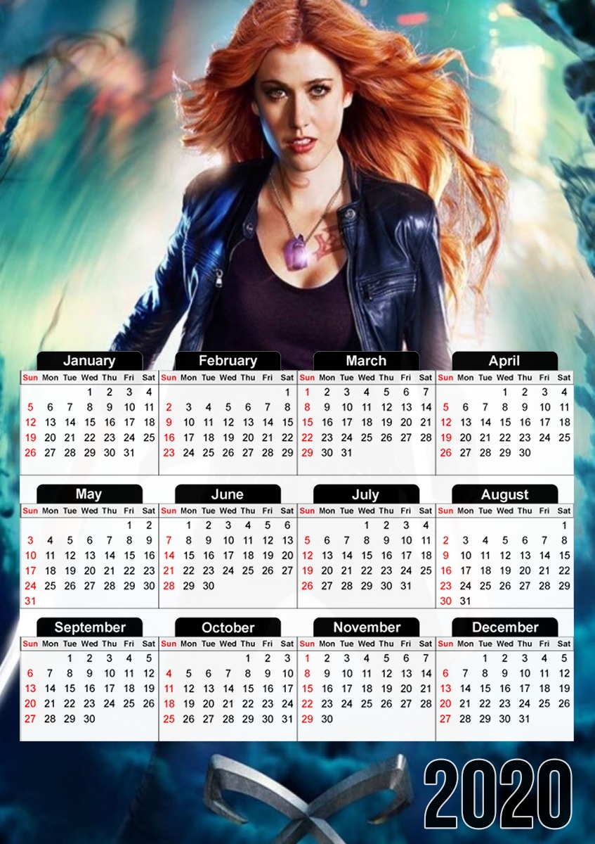 Shadowhunters Clary für A3 Fotokalender 30x43cm