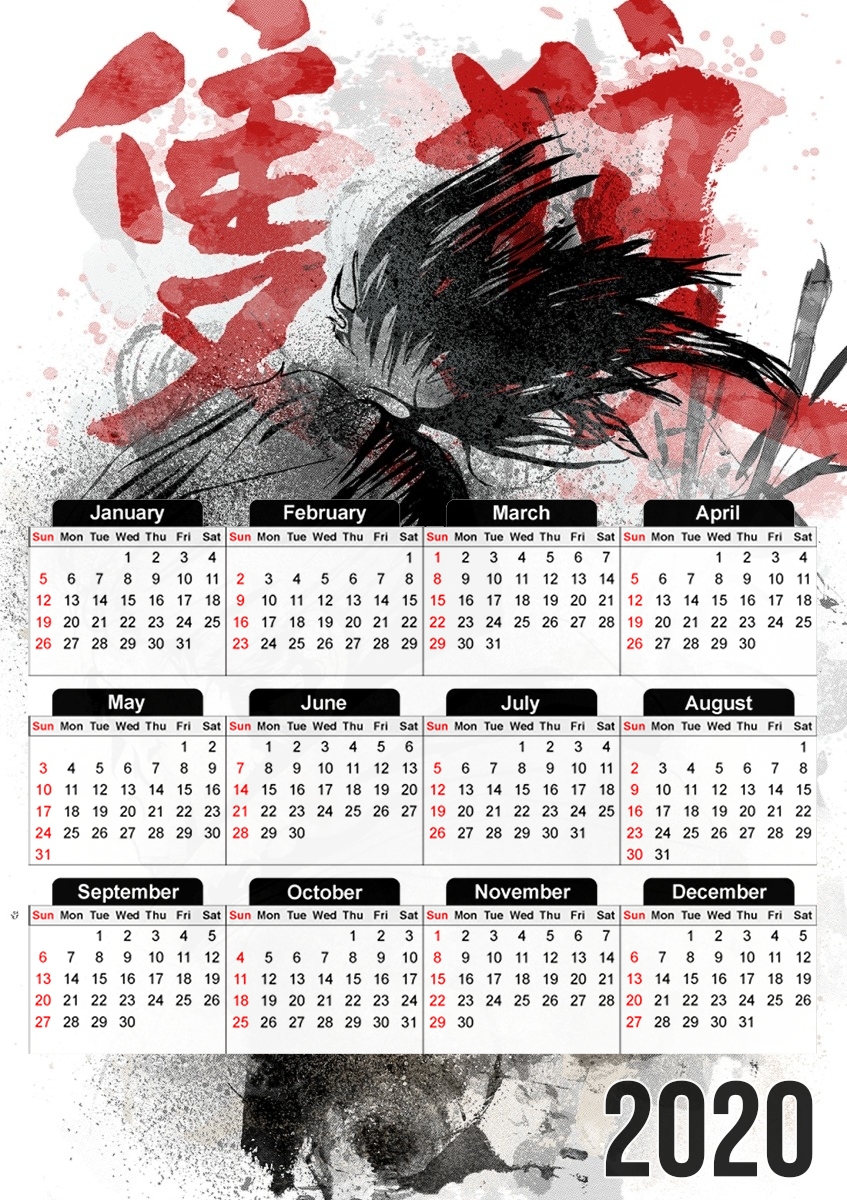 Shinobi Spirit für A3 Fotokalender 30x43cm