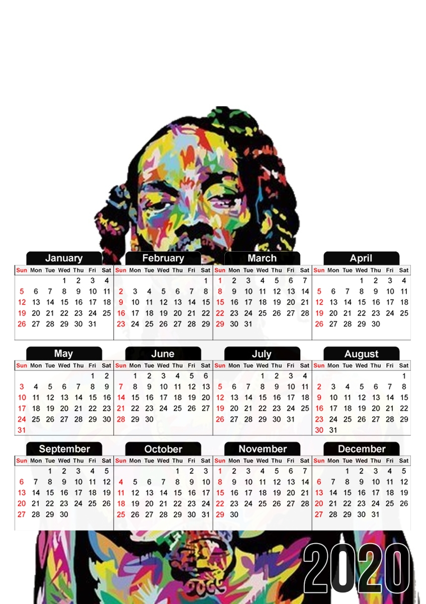 Snoop Dog für A3 Fotokalender 30x43cm