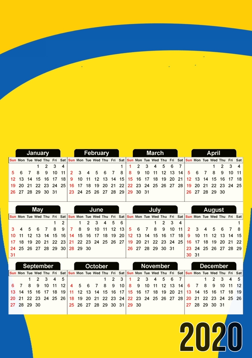 Sochaux Maillot für A3 Fotokalender 30x43cm