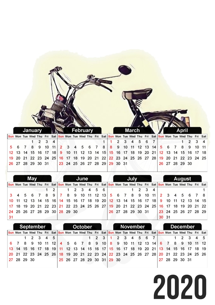 Solex vintage für A3 Fotokalender 30x43cm