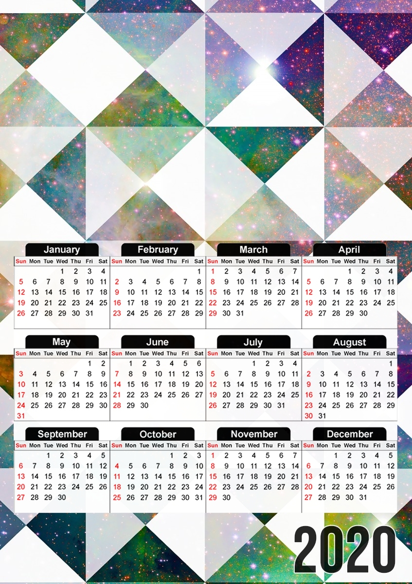 Space Diamonds Full für A3 Fotokalender 30x43cm