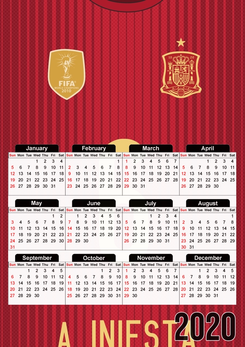 Spain für A3 Fotokalender 30x43cm