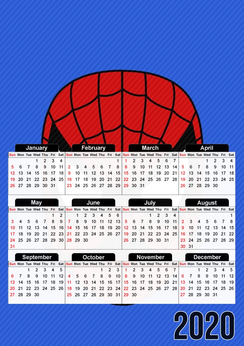 Spider Stache für A3 Fotokalender 30x43cm