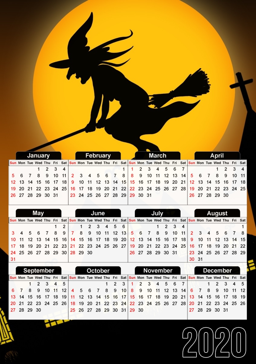 Spooky Halloween 2 für A3 Fotokalender 30x43cm