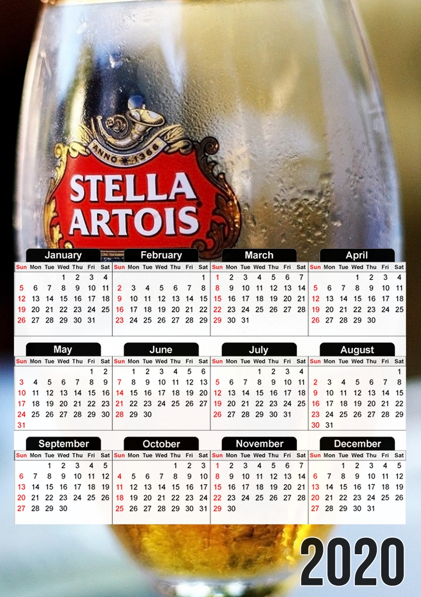 Stella Artois für A3 Fotokalender 30x43cm