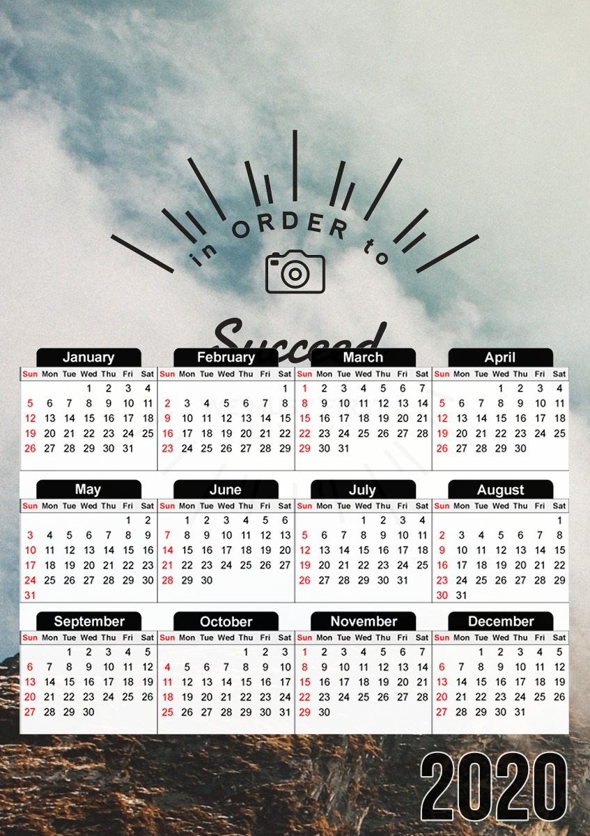 SUCCEED für A3 Fotokalender 30x43cm