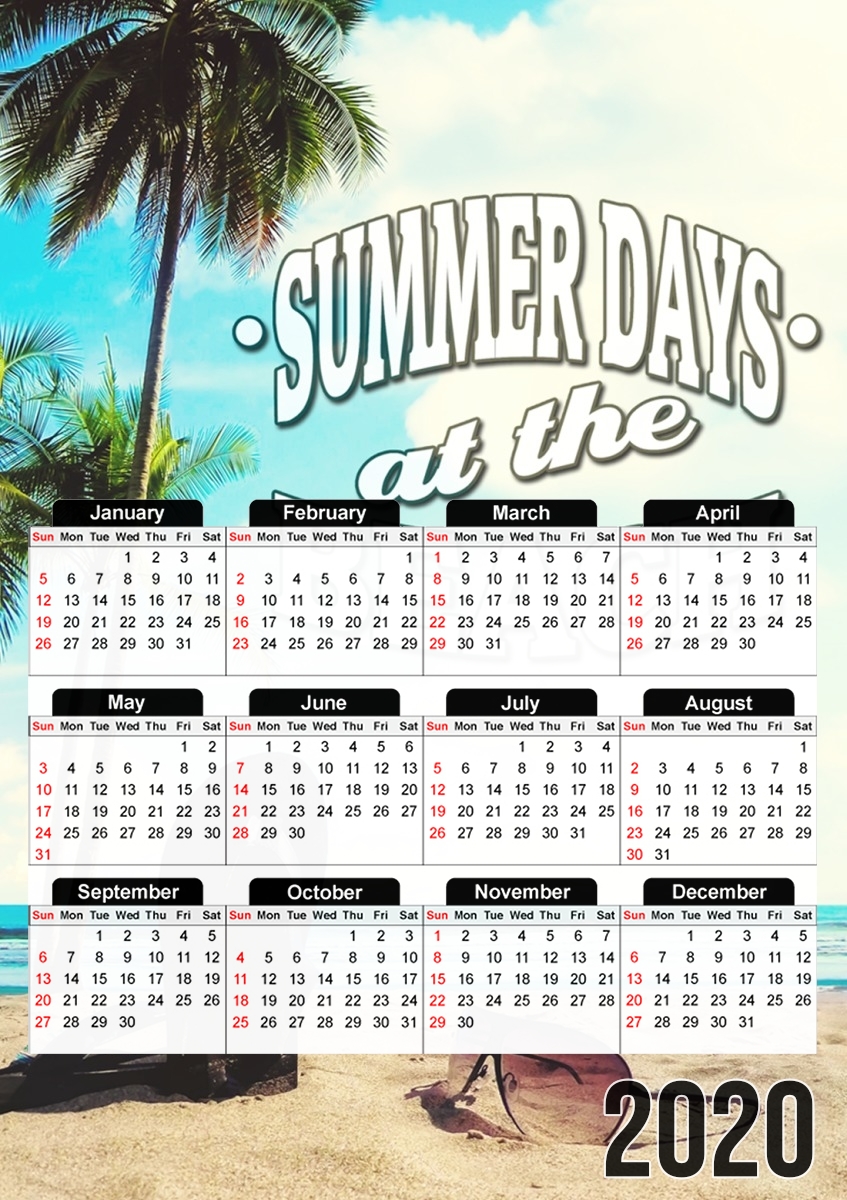 Summer Days für A3 Fotokalender 30x43cm